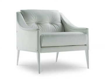 DEZZA - Tufted leather armchair by Poltrona Frau - view 2